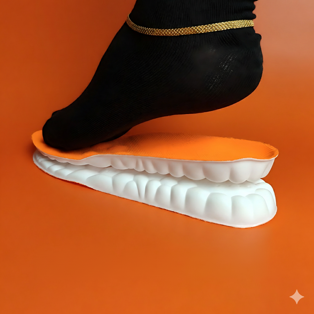 Semelles FlexiStep™ – Amorti toute la journée, soutien sans effort