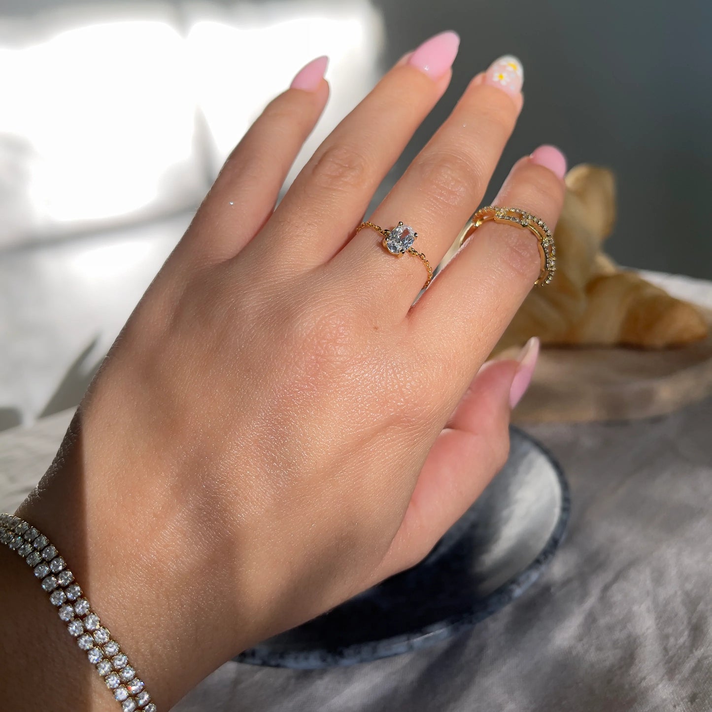 The Original Adjustable Chain Ring 💍