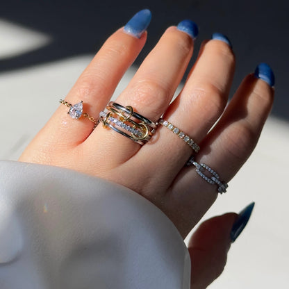 The Original Adjustable Chain Ring 💍