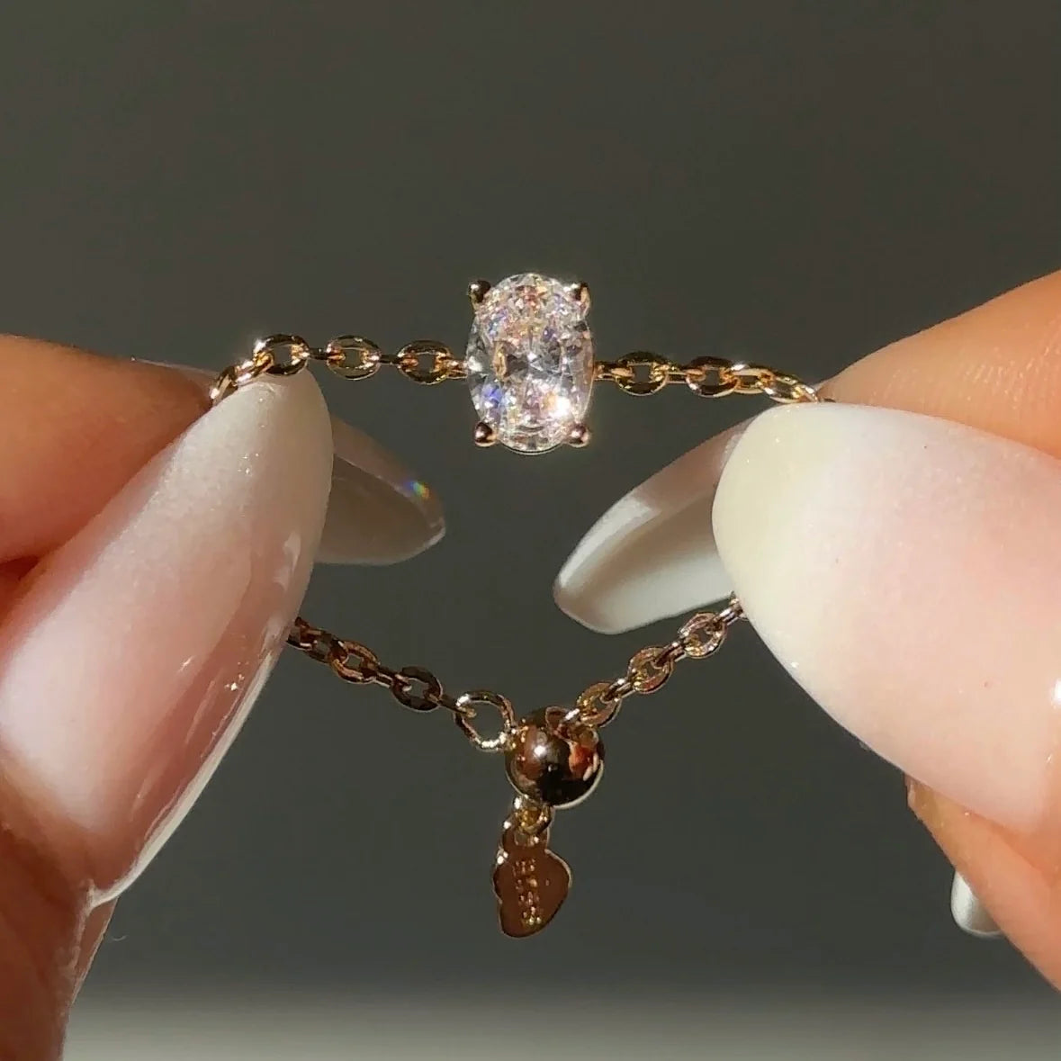 The Original Adjustable Chain Ring 💍