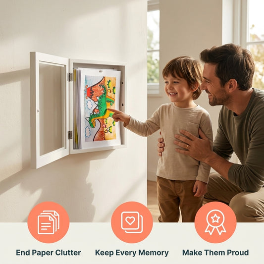 Memory Frame - Kids Drawing Frame