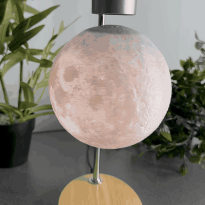 Lampe Lune Flottante & Chargeur Sans Fil