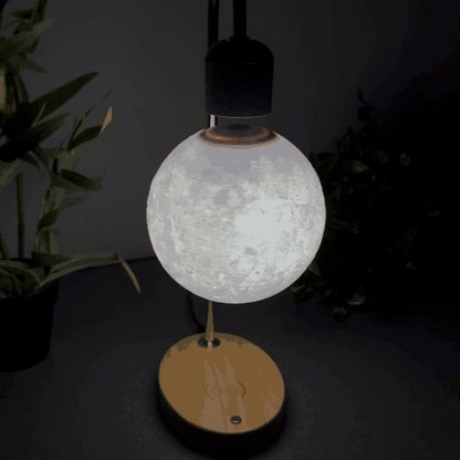 Lampe Lune Flottante & Chargeur Sans Fil