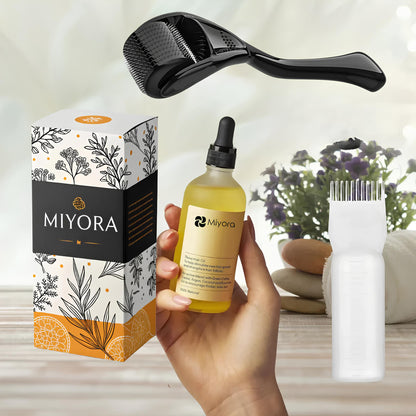 MIYORA – Revitalisez les cheveux clairsemés, retrouvez votre éclat